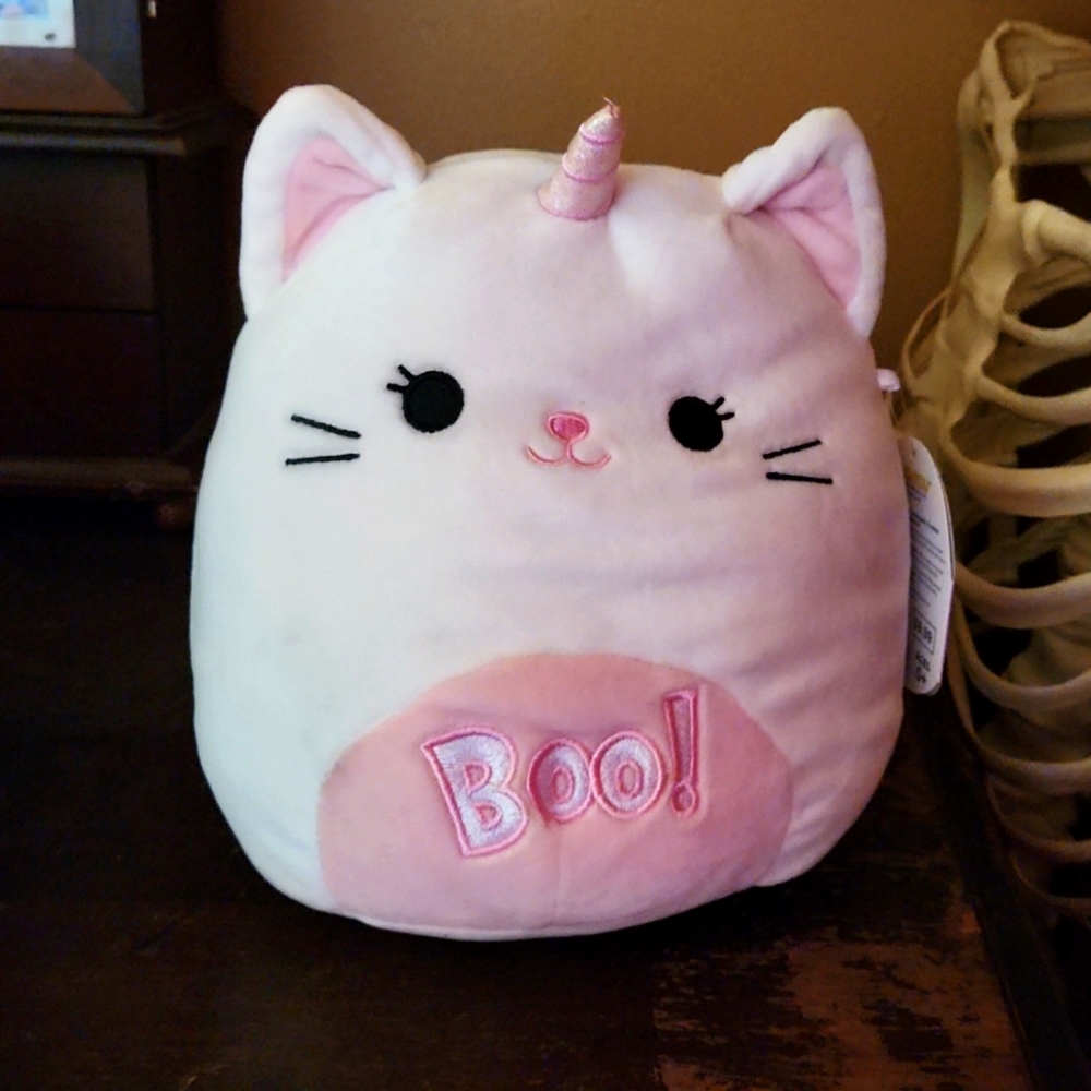 Squishmallow Callista Cat Unicorn Halloween
